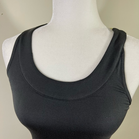 Tek Gear sz XS yoga top gray with lime green accents - Picture 2 of 11